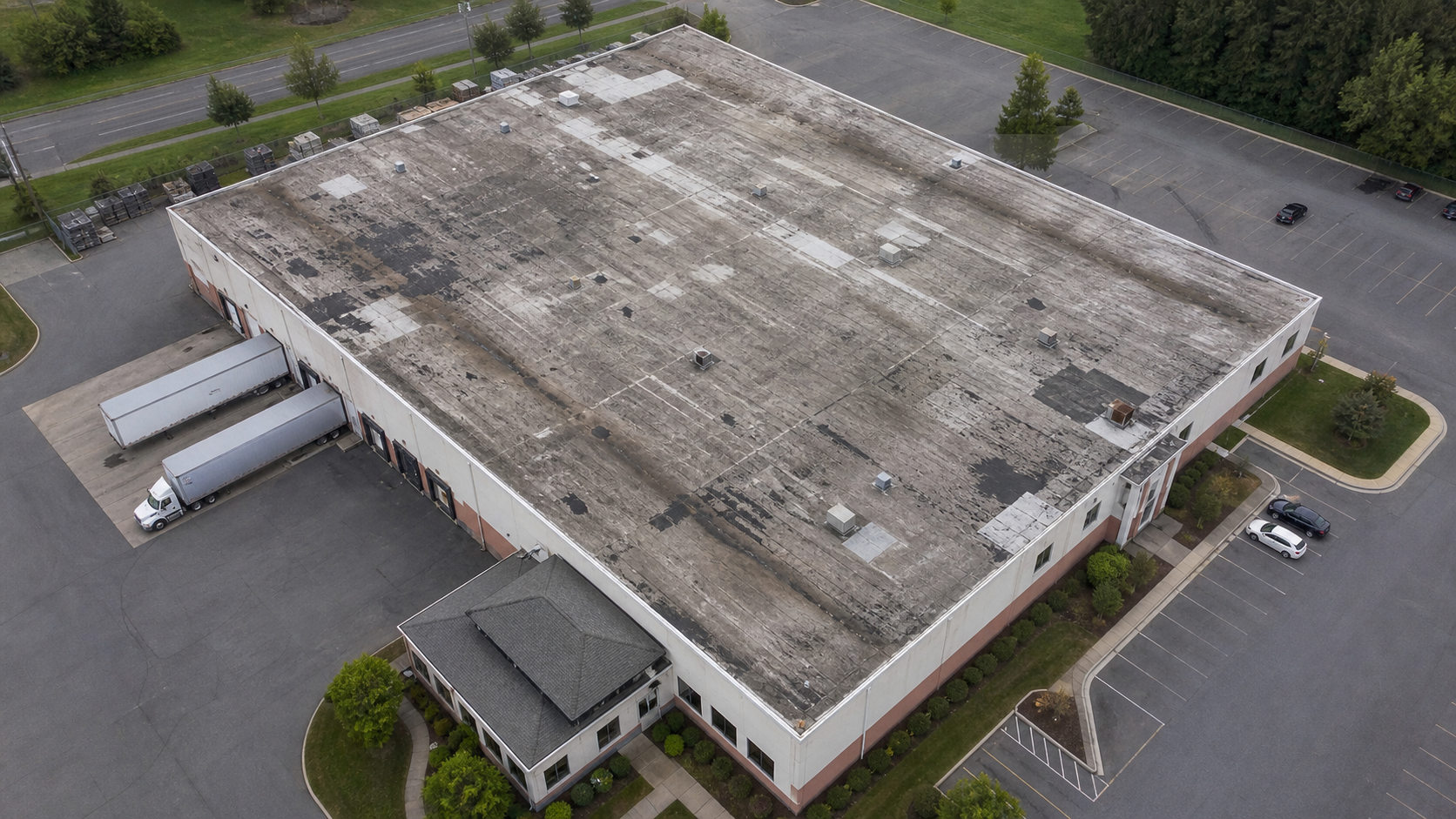 Worn roof, previous capture